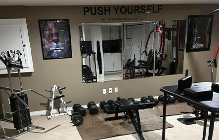 Америка-главная тренажерный зал 30кв.м