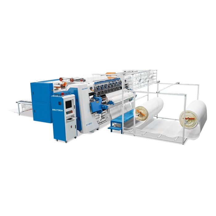 Высокоскоростная компьютеризированная стегальная машина с многониточным шитьем ZLT-WV12