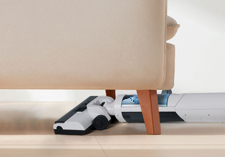 «Плосколежащая» беспроводная поломоечная машина FLOOR SCRUBBER: революция в уборке дома