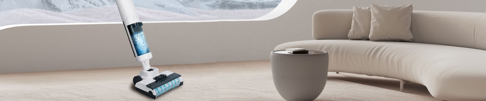 Беспроводной вертикальный пылесос для дома