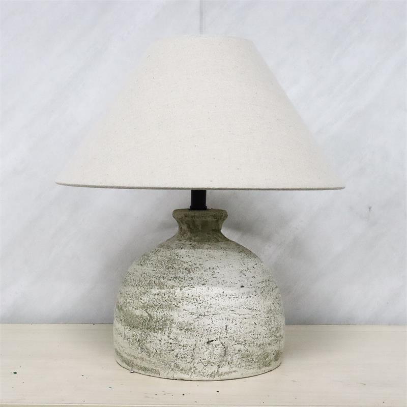 Vintage minimalist ceramic table lamp