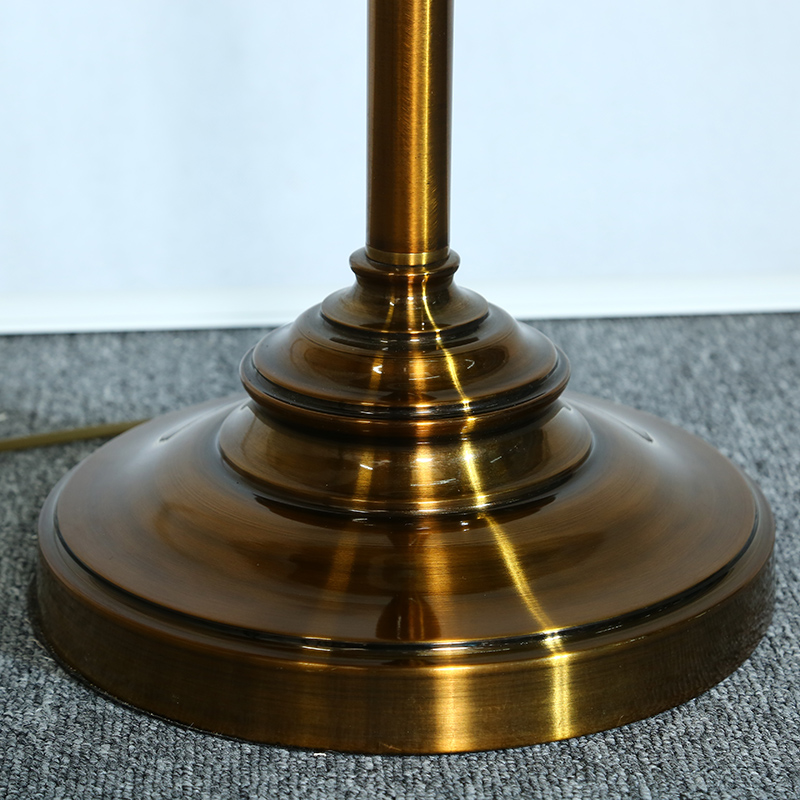 Hand-painted birds and flowers American ceramic floor lamp table lamp vintage