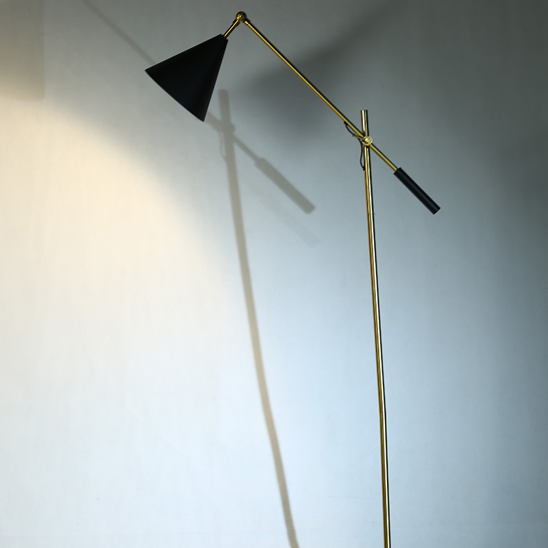 living room minimalist light luxury post-modern vertical floor lamp