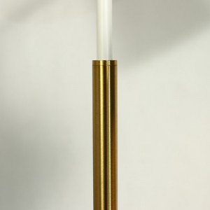 American vintage light luxury bedroom study vertical floor lamp