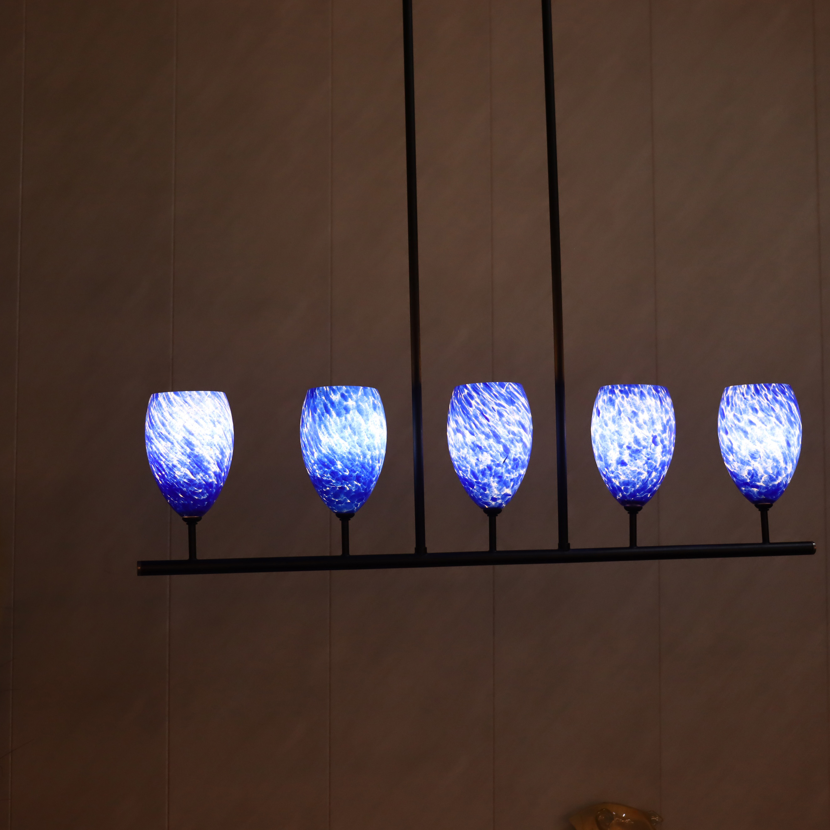 Restaurant chandelier five-head modern simple light luxury lighting dining room home kitchen table lamp new creative lamps