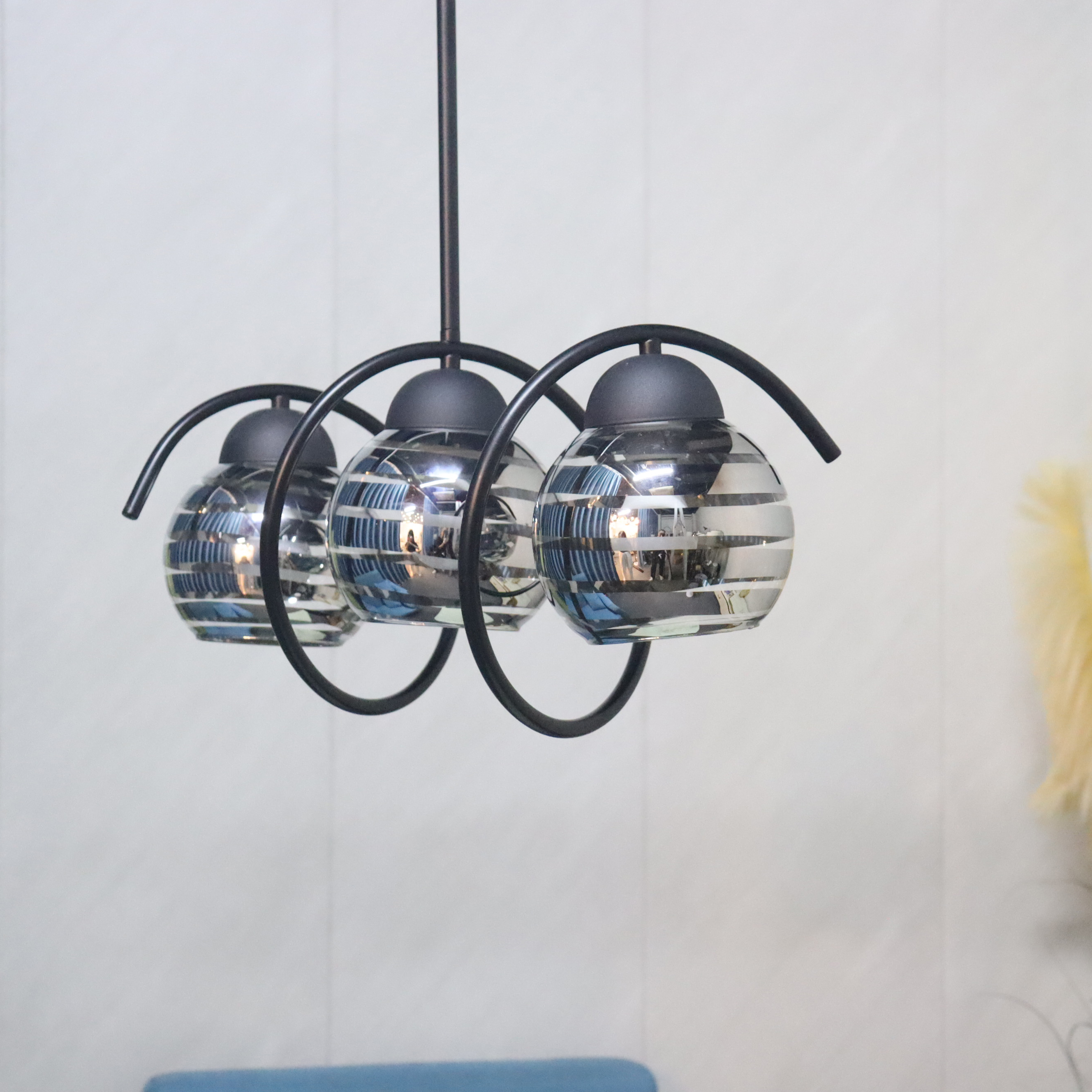 LED personalized living room lamp Nordic style simple modern ceiling lamp light luxury bedroom lamp Internet celebrity new study lamp