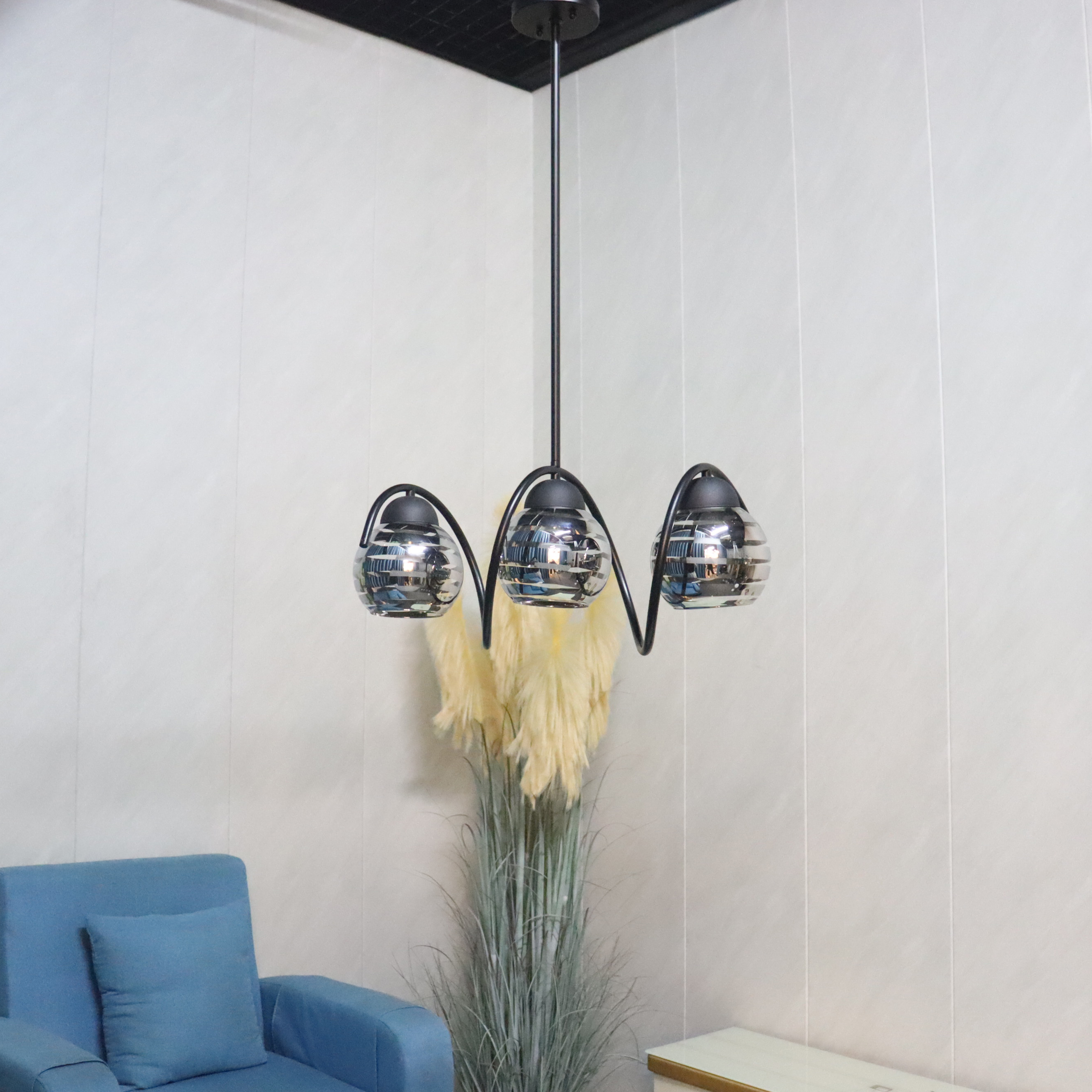 LED personalized living room lamp Nordic style simple modern ceiling lamp light luxury bedroom lamp Internet celebrity new study lamp