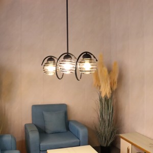 LED personalized living room lamp Nordic style simple modern ceiling lamp light luxury bedroom lamp Internet celebrity new study lamp