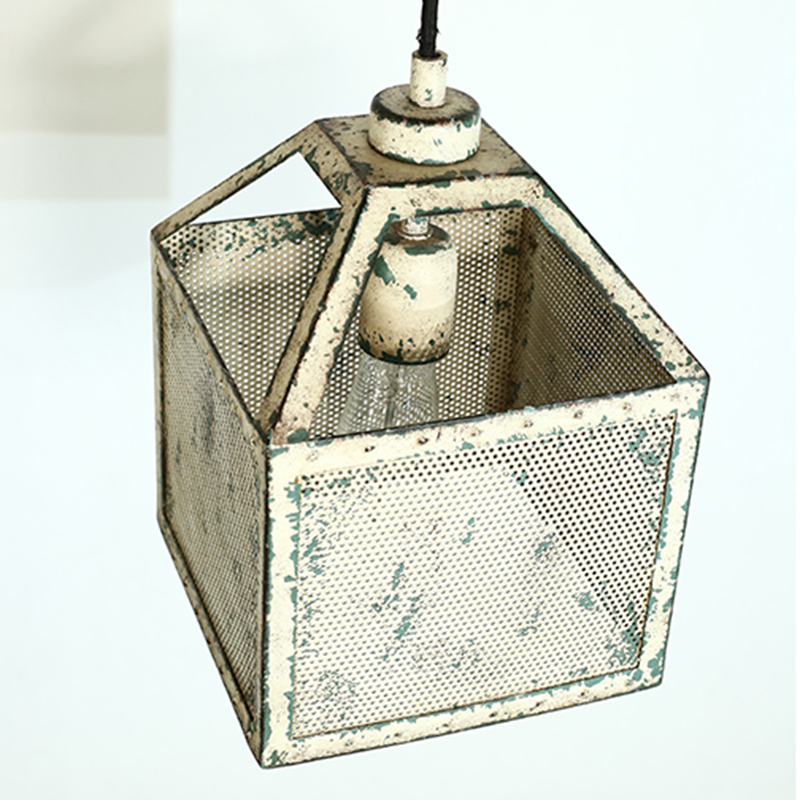 White lime vintage old European and American style chandelier