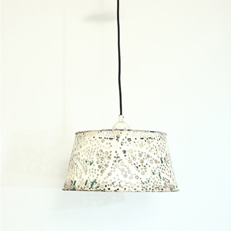 White lime vintage old European and American style chandelier