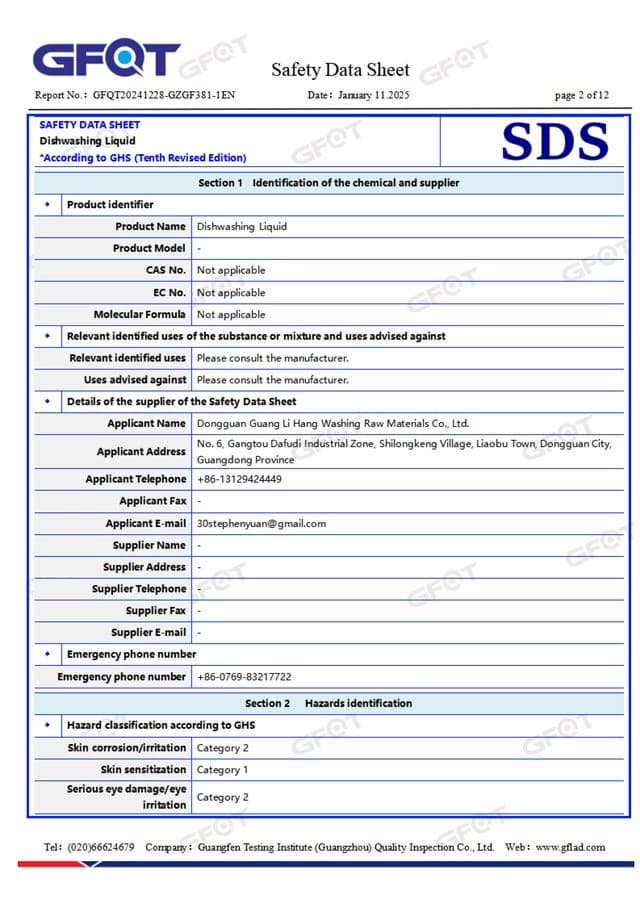Паспорт безопасности
