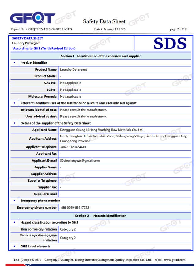 Паспорт безопасности