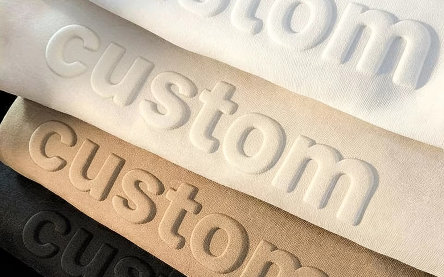 Benefits of Embossed Printing for Custom T-Shirts}