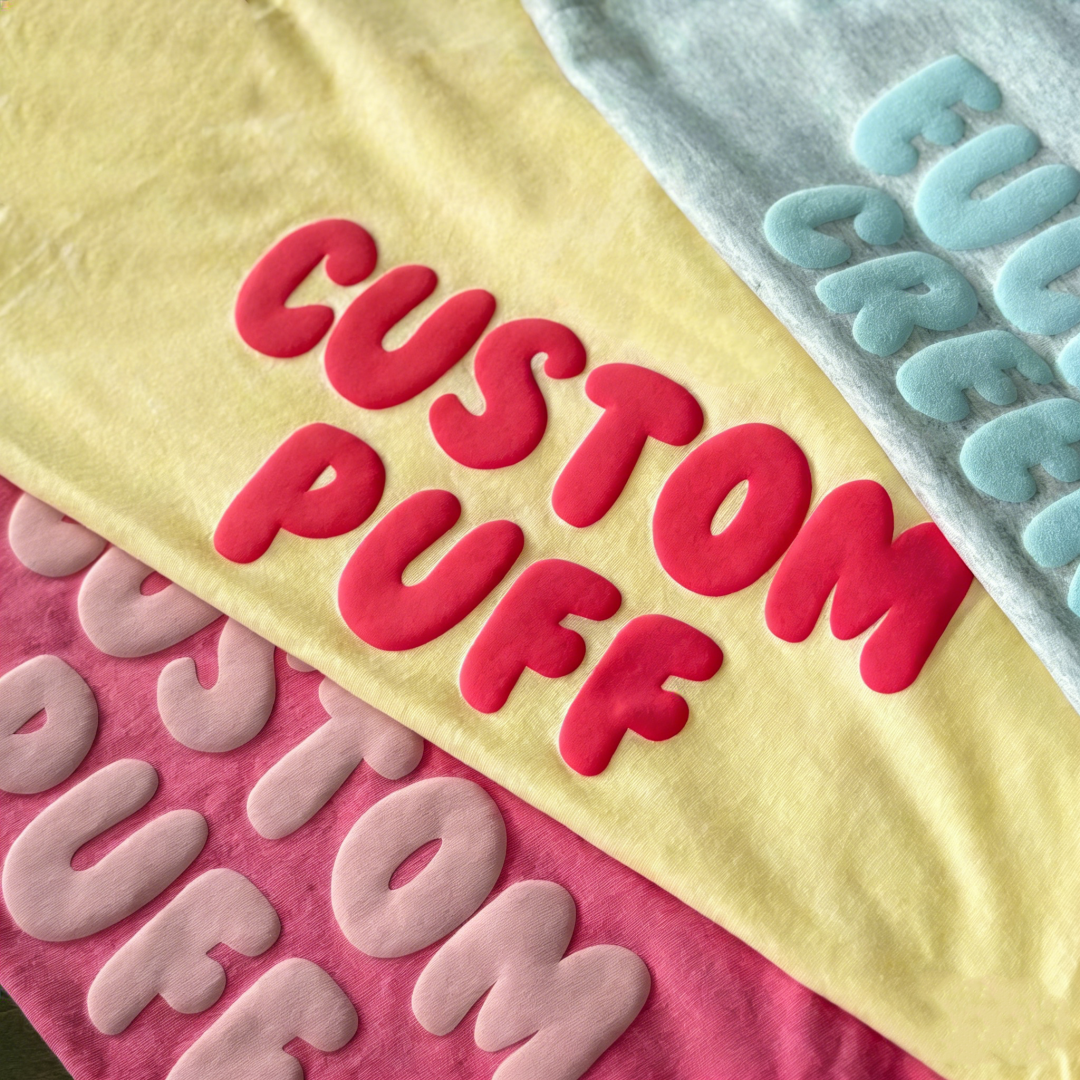 Care Tips for Custom Puff Print T-Shirts: Avoid Cracking & Fading}