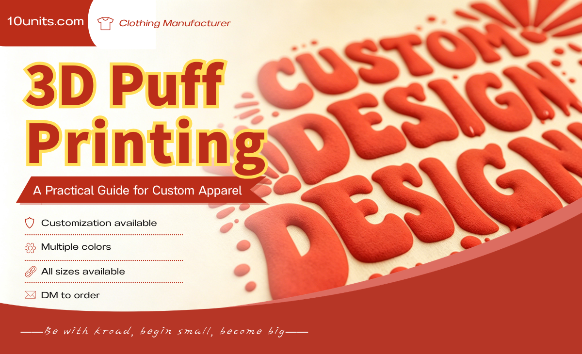 3D Puff Printing: A Practical Guide for Custom Apparel}