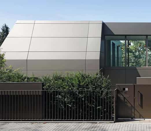 Lightweight aluminum honeycomb panel high-strength curtain wall cladding material