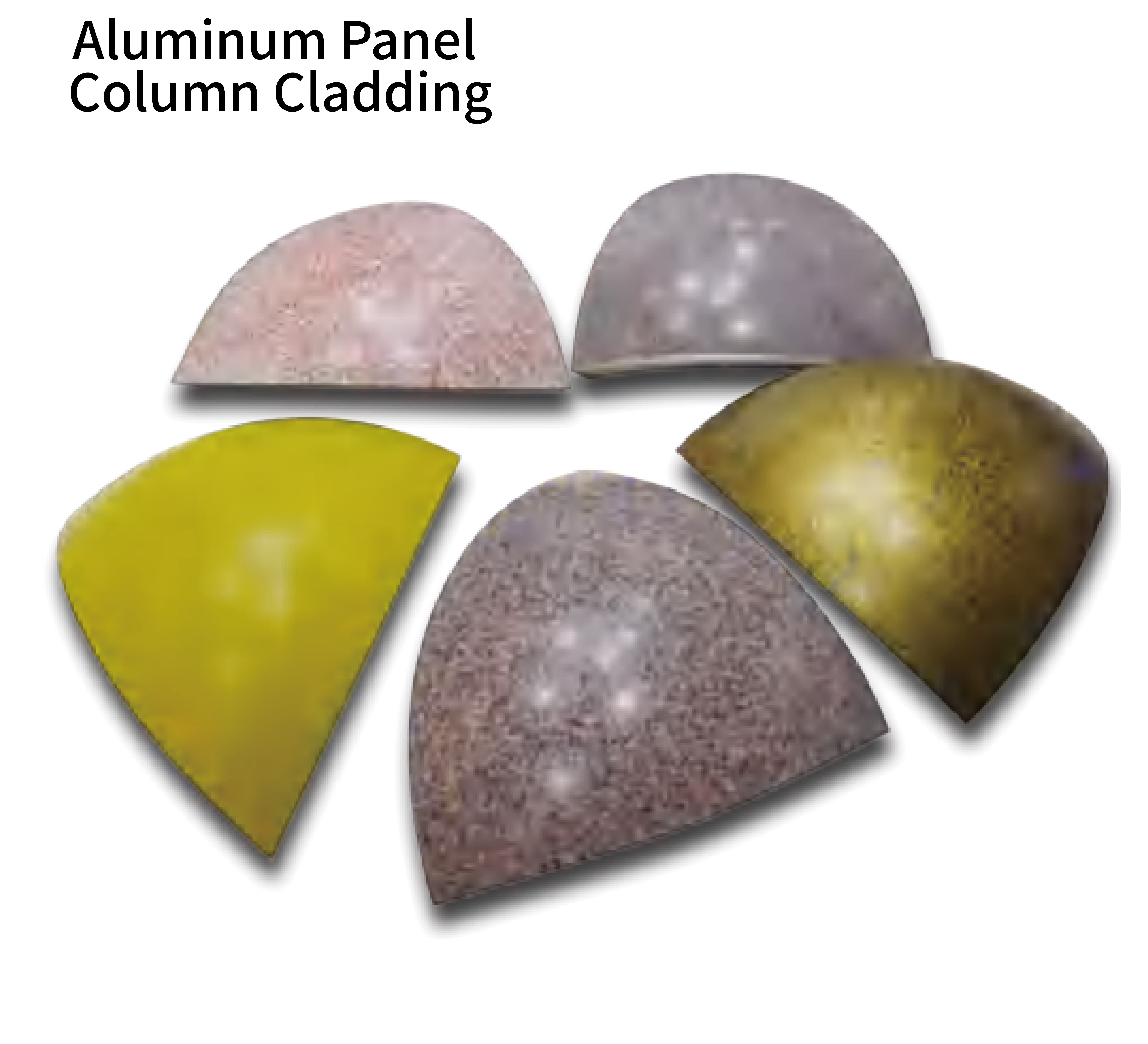 Hyperbolic aluminum single panel