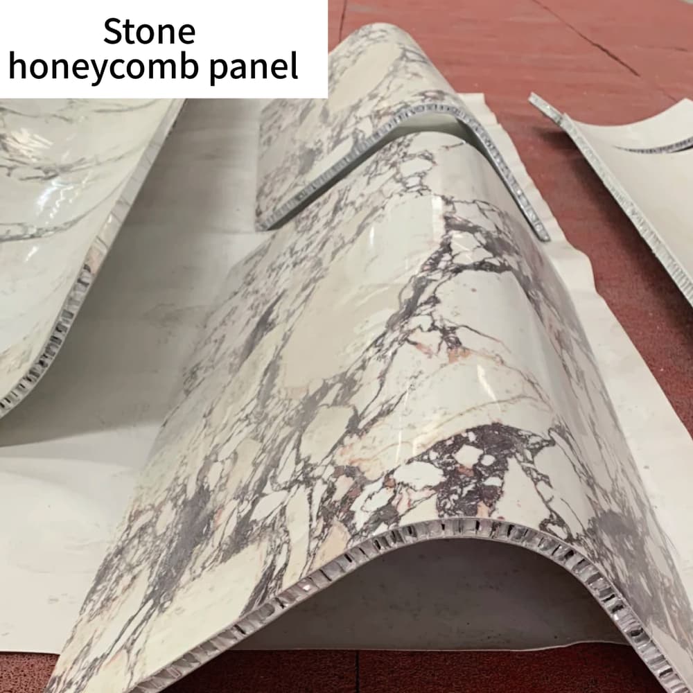 Stone honeycomb panels