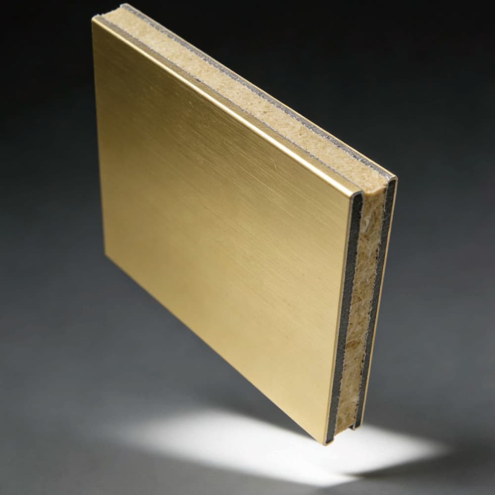 Metal composite panel