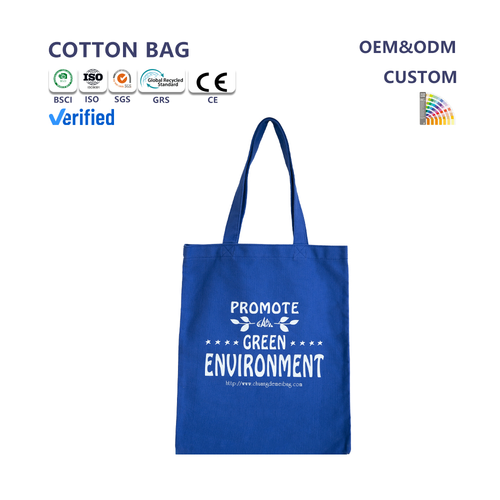 High Quality Custom Recyclable Cotton Shopping Tote Bag Folding Letter Cotton Tote Custom Printed Logo Reusable Perfect Gift