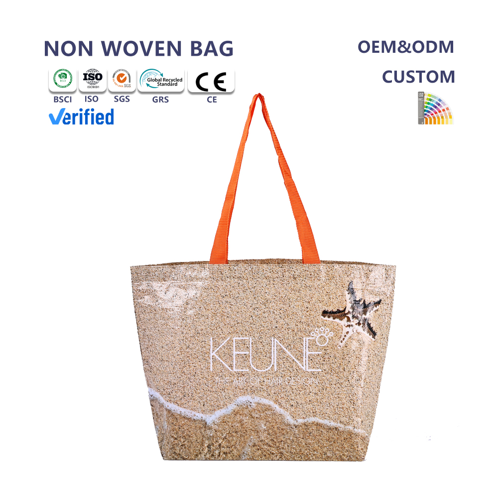 Wholesale Custom Printed Eco-Friendly Recyclable Polypropylene Tote Bag Medium PP Woven Laminated Bag Screen for Beach Gifts