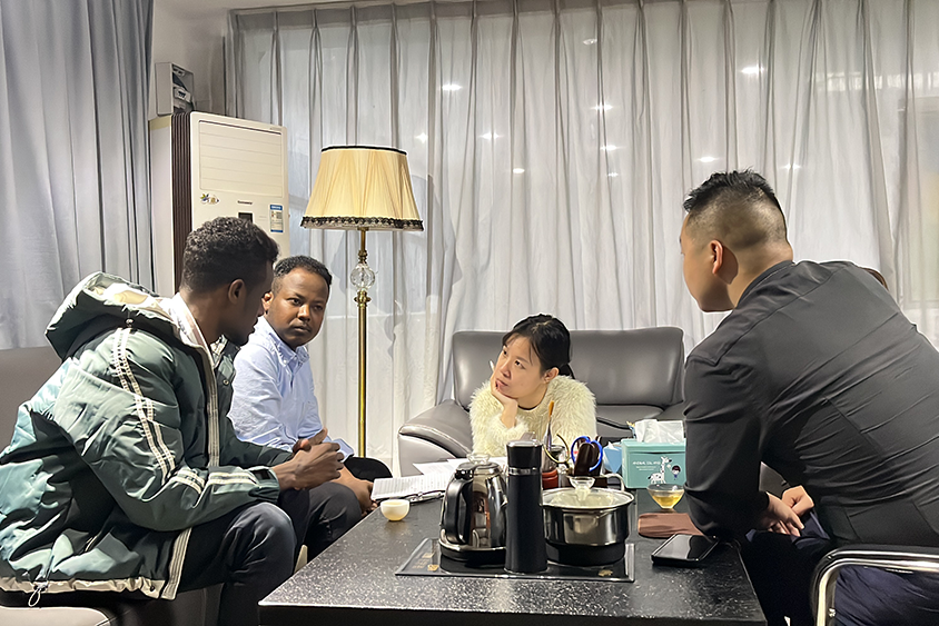 Обсуждение решений с клиентами из Саудовской Аравии