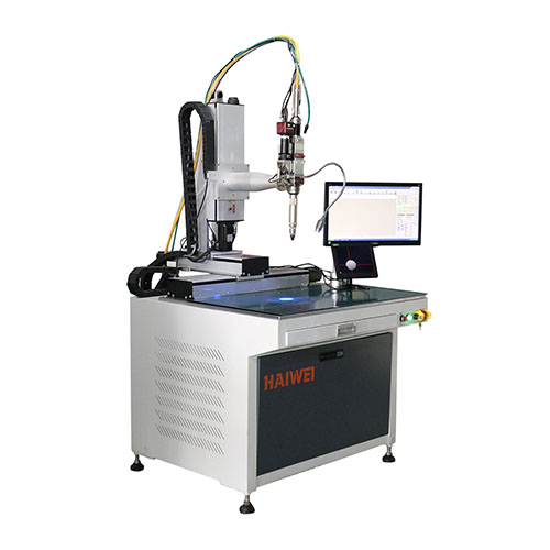 Continuous laser welding machine