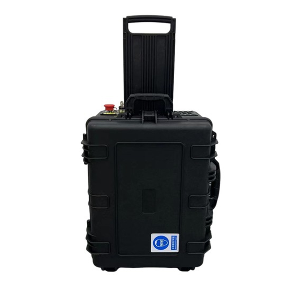 Specialized laser cleaning machine for welding spots