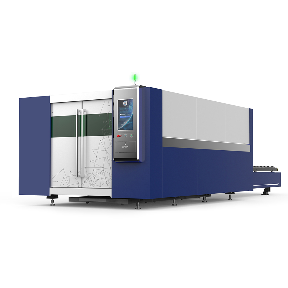 Laser fiber cutting machine