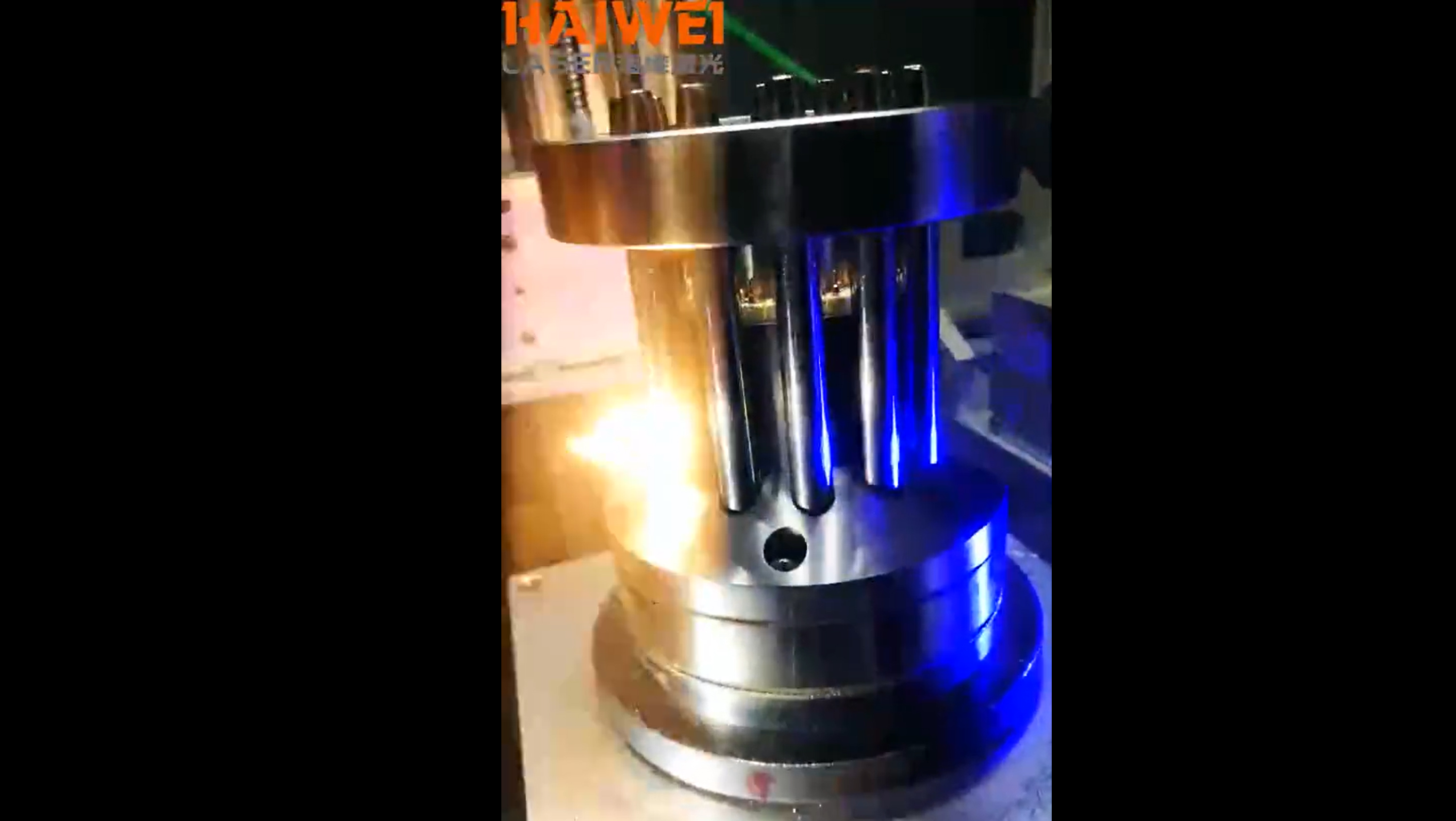 Motor laser welding