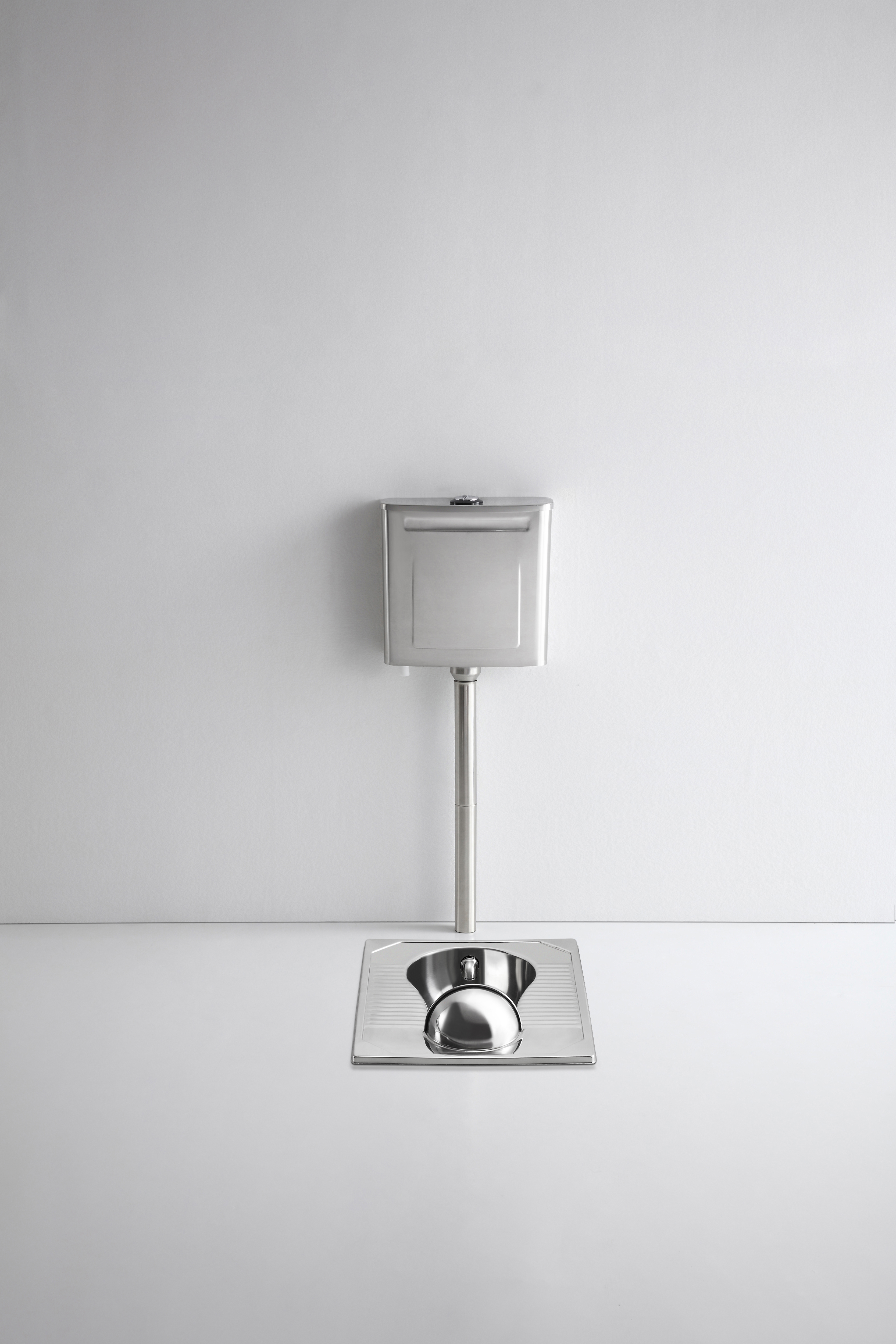 Stainless steel squat toilet