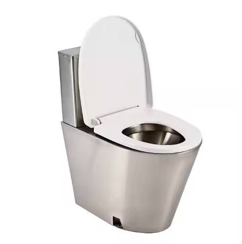 Stainless steel toilet