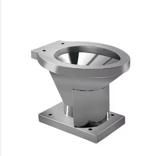 Stainless steel toilet