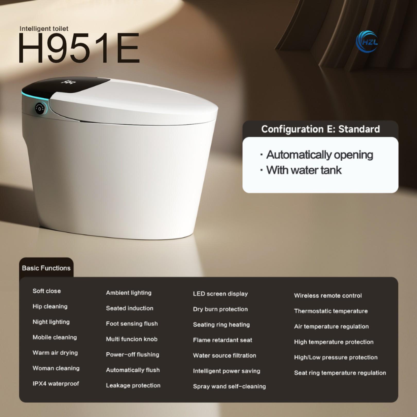 Smart toilet H951E