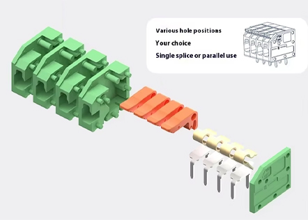 PCB Клеммные колодки и разъёмные соединители
