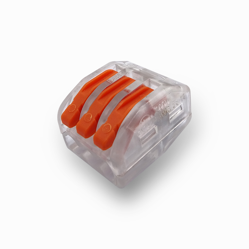 Openwise 921 Fast Wiring Connect für LED-Beleuchtungs körper 3-Loch-Universal-Schnellanschluss Transparent