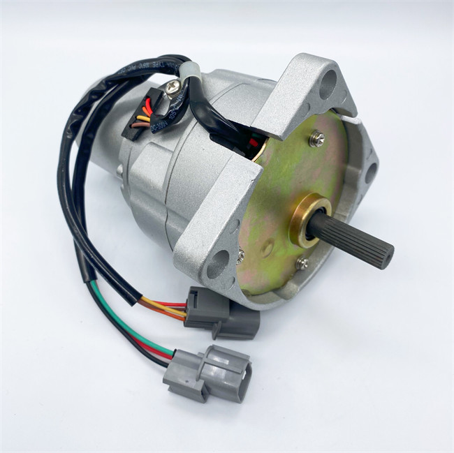 SK200-6E Excavator Throttle Motor , Kobelco Excavator Parts YN20S00002F1 YT13E0108SP1