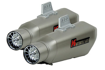 An exhaust pipe that can play music? A creative portable speaker hits the market, and tech enthusiasts are all eager to get their hands on it.