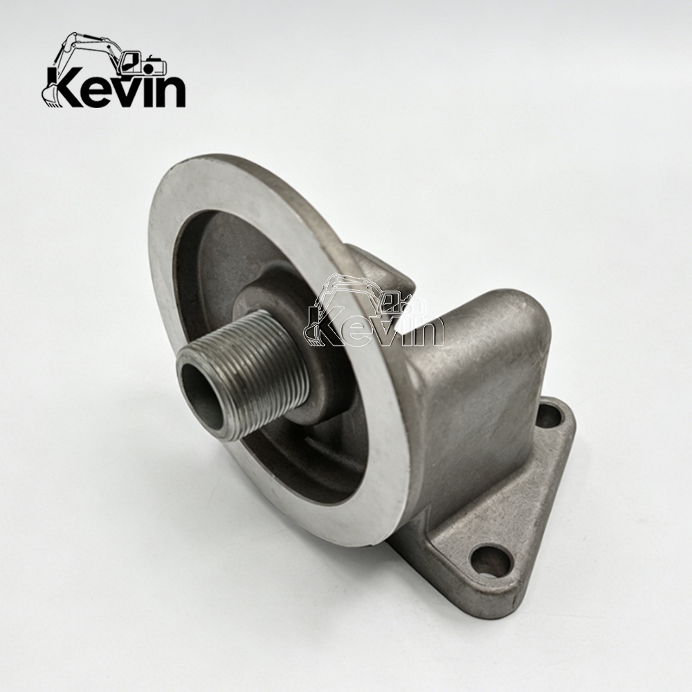 Oil Filter Head For Cat E200B S6K-O Engine KS192-6 Construction Machinery