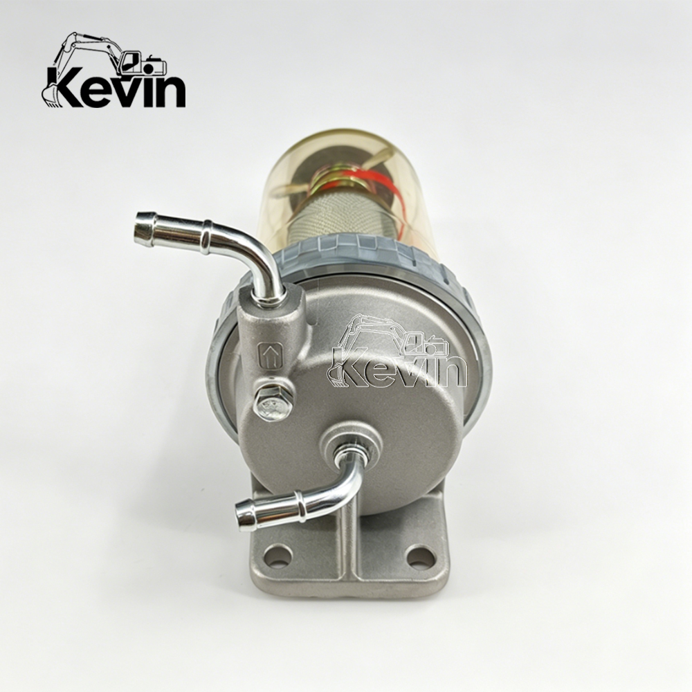 Fuel Water Separator Assembly For Kobelco SK200-3 Excavator Mitsubishi 6D34T Engine