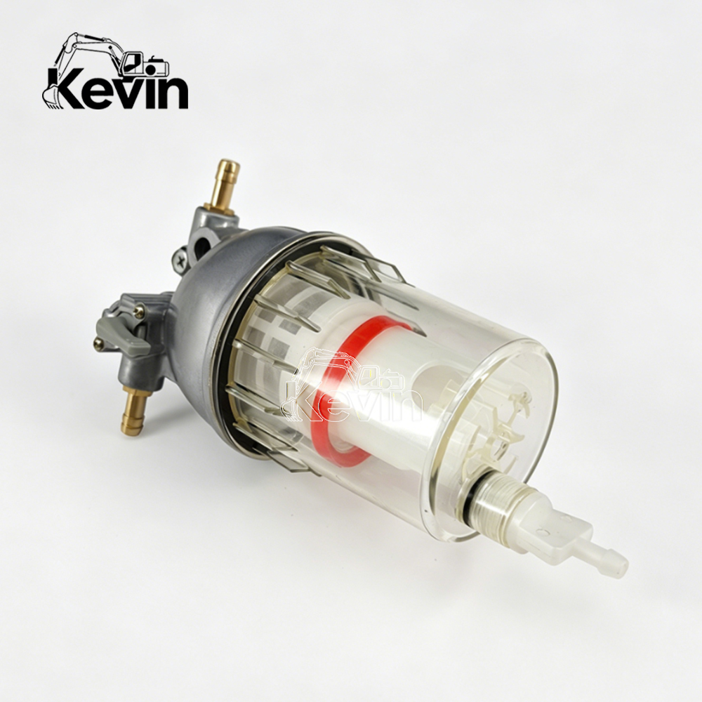 Fuel Water Separator Assembly 129938-55701 For Volvo EC55B Excavator Yanmar 4TNV94L Engine