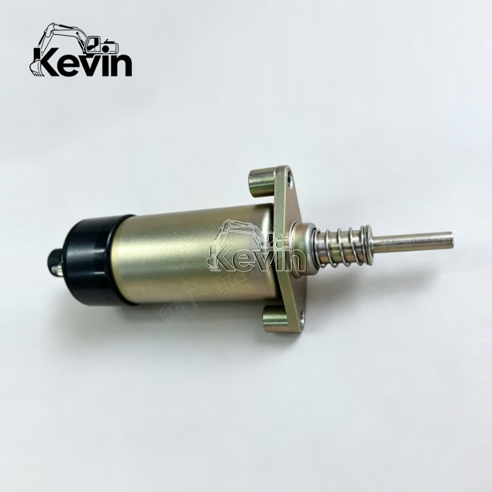 Fuel Shutoff Solenoid Valve 125-4653 12V For CAT 3306 Engine E330B E330C