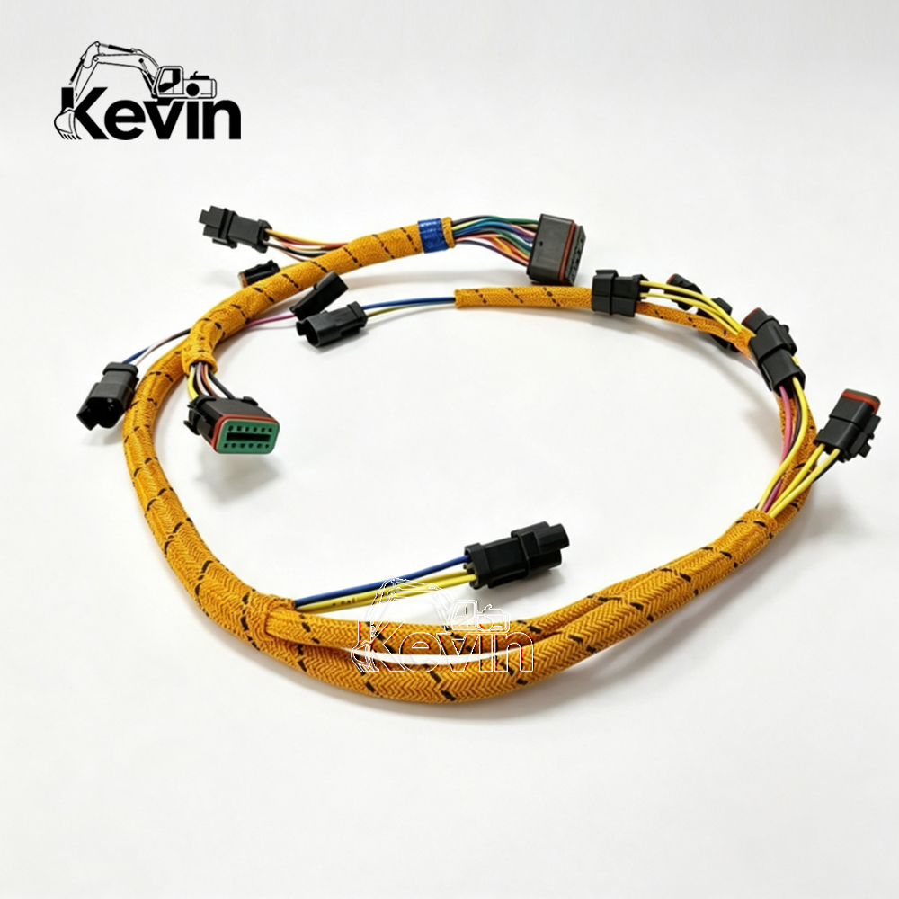 High Quality Engine Wiring Harness 206-5016 Replacement For CAT 345B 365B Excavator 3176 Engine Wiring Loom, Interchangeable 117-2763