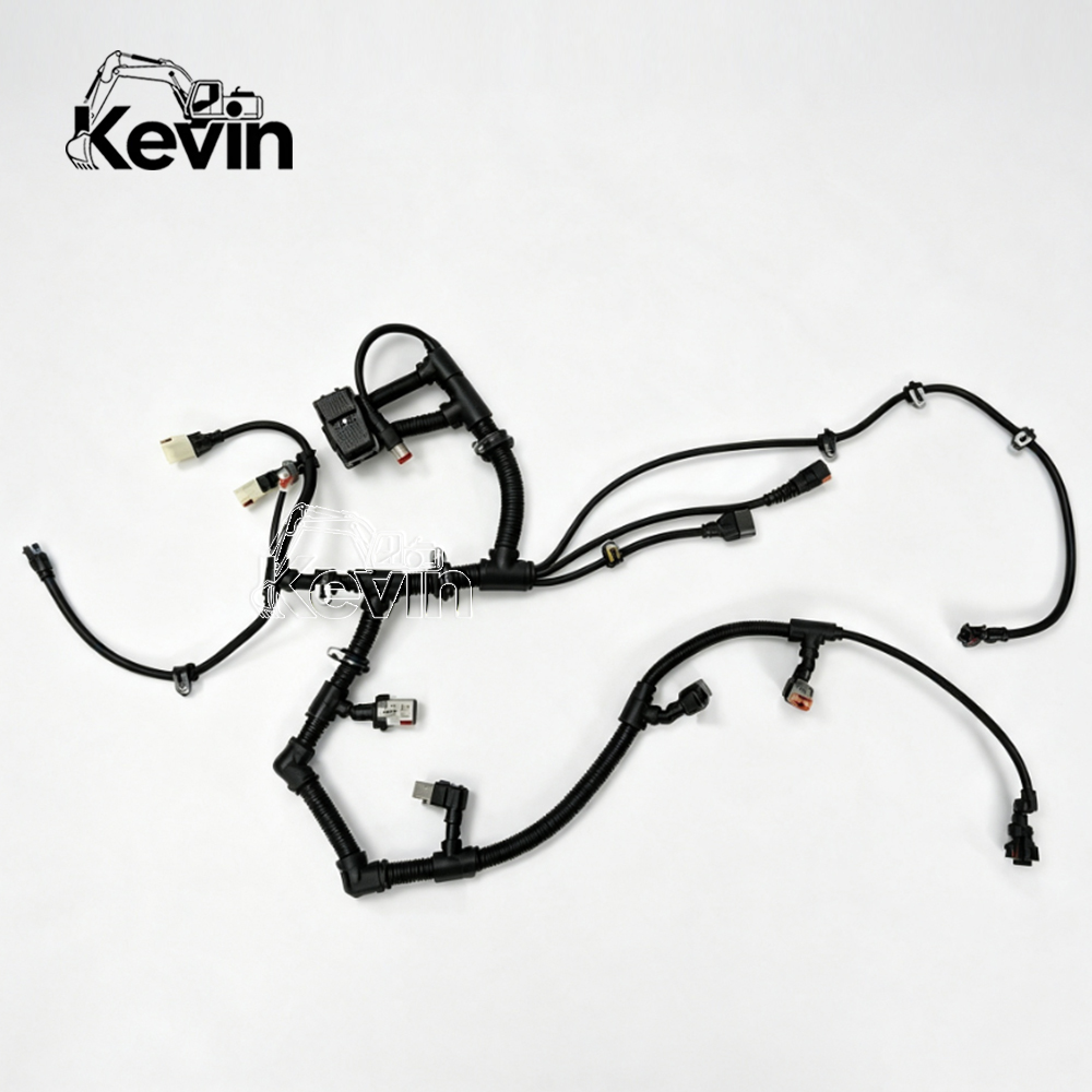 High Quality Wiring Harness 4939039 Replacement For Cummins QSB6.7 6D107 Engine Hyundai R200LC-9 PC200-8 Excavator Engine Wiring Loom