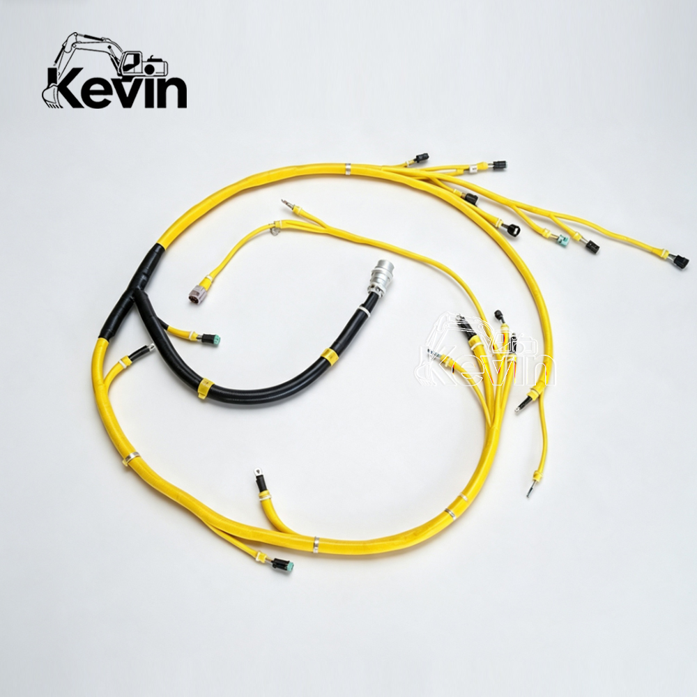 High Quality Engine Wiring Harness 6156-81-9320 Replacement For Komatsu PC400-7 PC450-7 6D125 Excavator Engine Wiring Loom