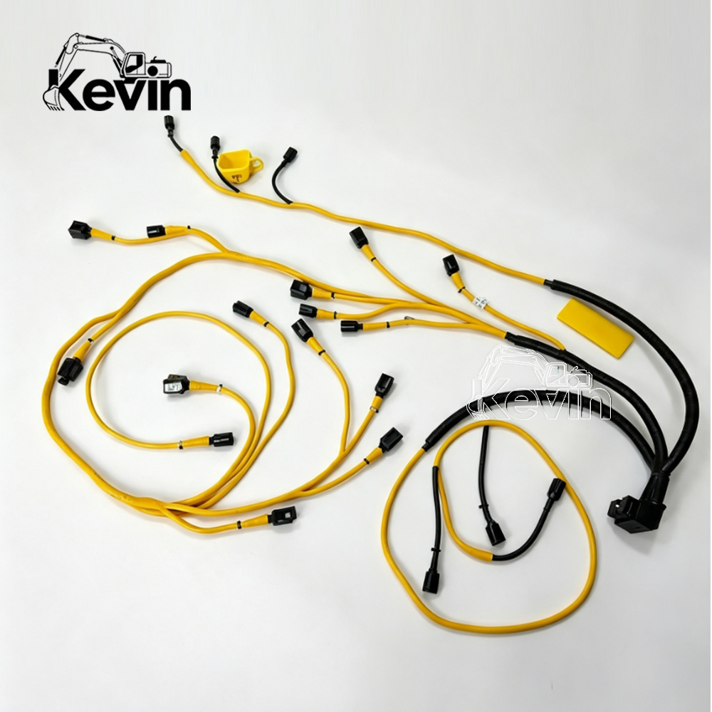 6251-81-9810 Engine Wiring Harness For Komatsu PC400-8 PC450-8 Excavator SAA6D125E Engine Cable Harness Assembly