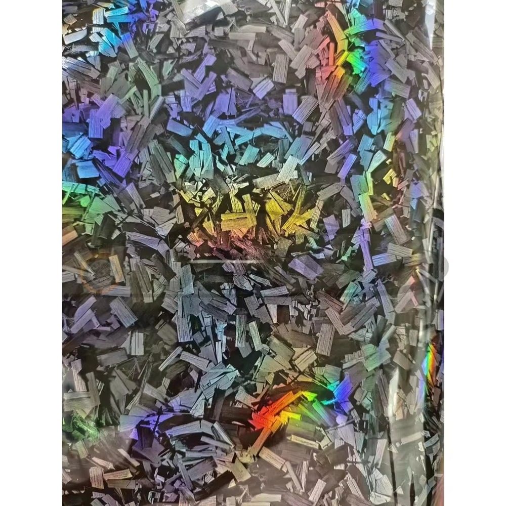 Air Bubble Free Car Wrap Vinyl Laser Holographic Forged Carbon Fiber Material Color Change Vinyl Wrap