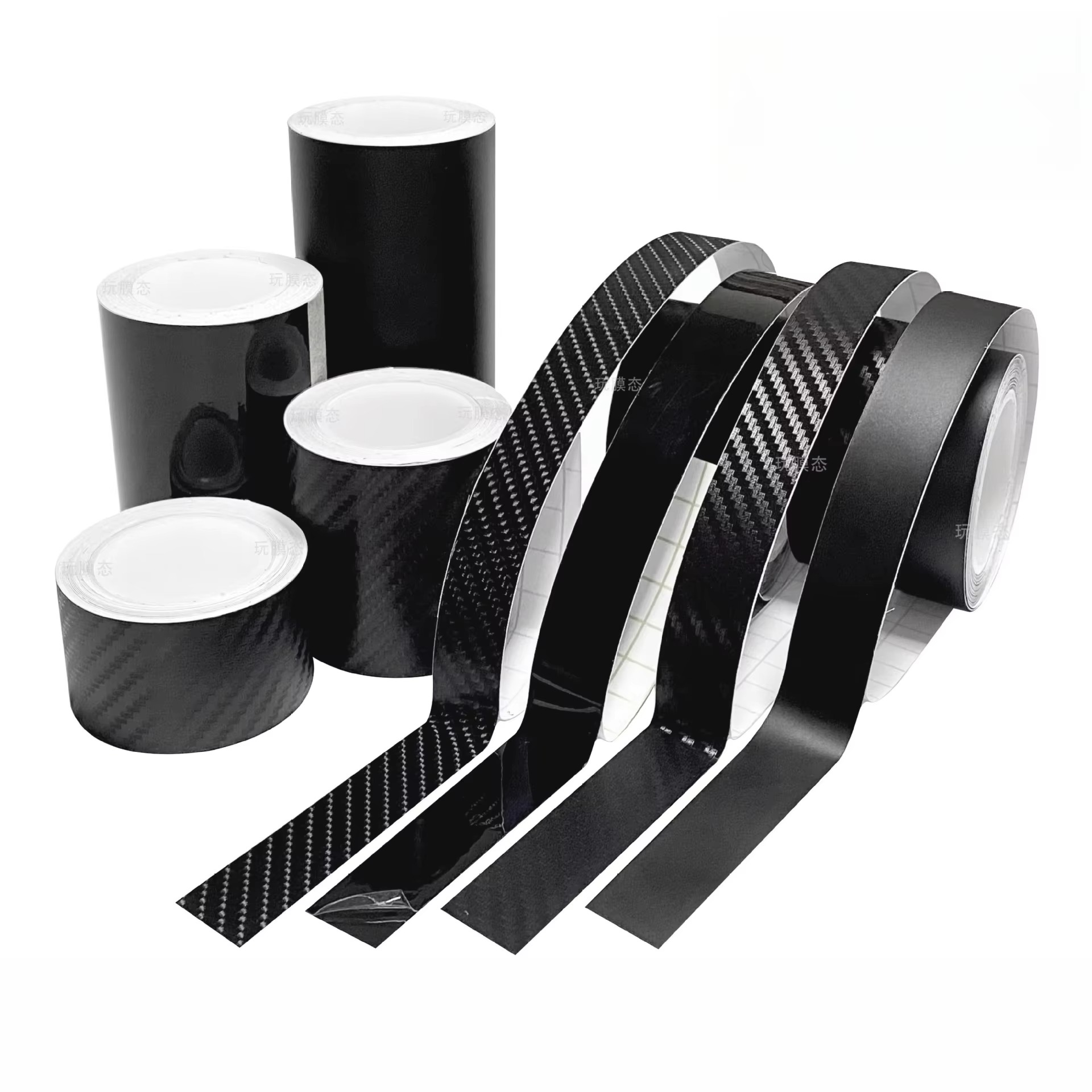 New Waterproof Decorative Scratches Creative 3d Multifunctional Carbon Fiber Car Film