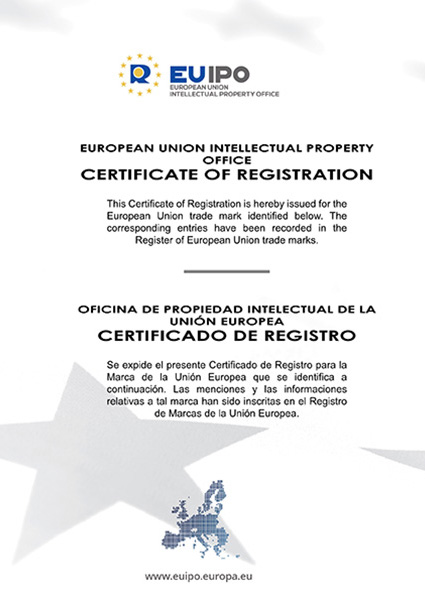 Mietubl EU Trademark Certificate