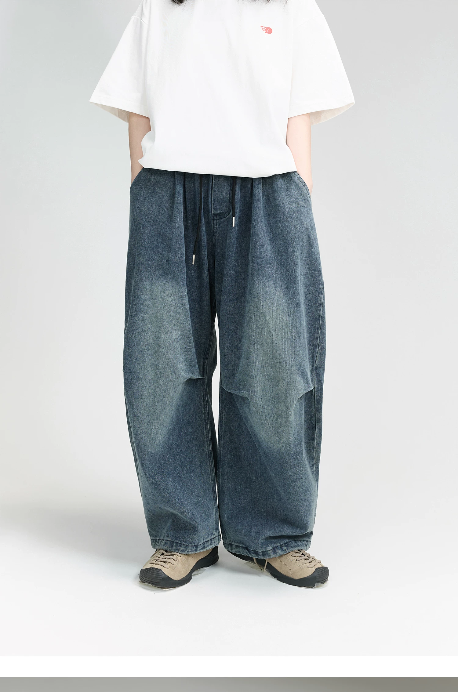 Women's Wide-Leg Denim Pants